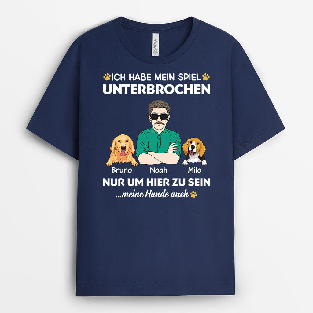 2009AGE2 personalisiertes ich habe mein spiel unterbrochen nur um hier zu sein t shirt_6040ea85 4182 4b87 bf22 c6fe0f43ef52