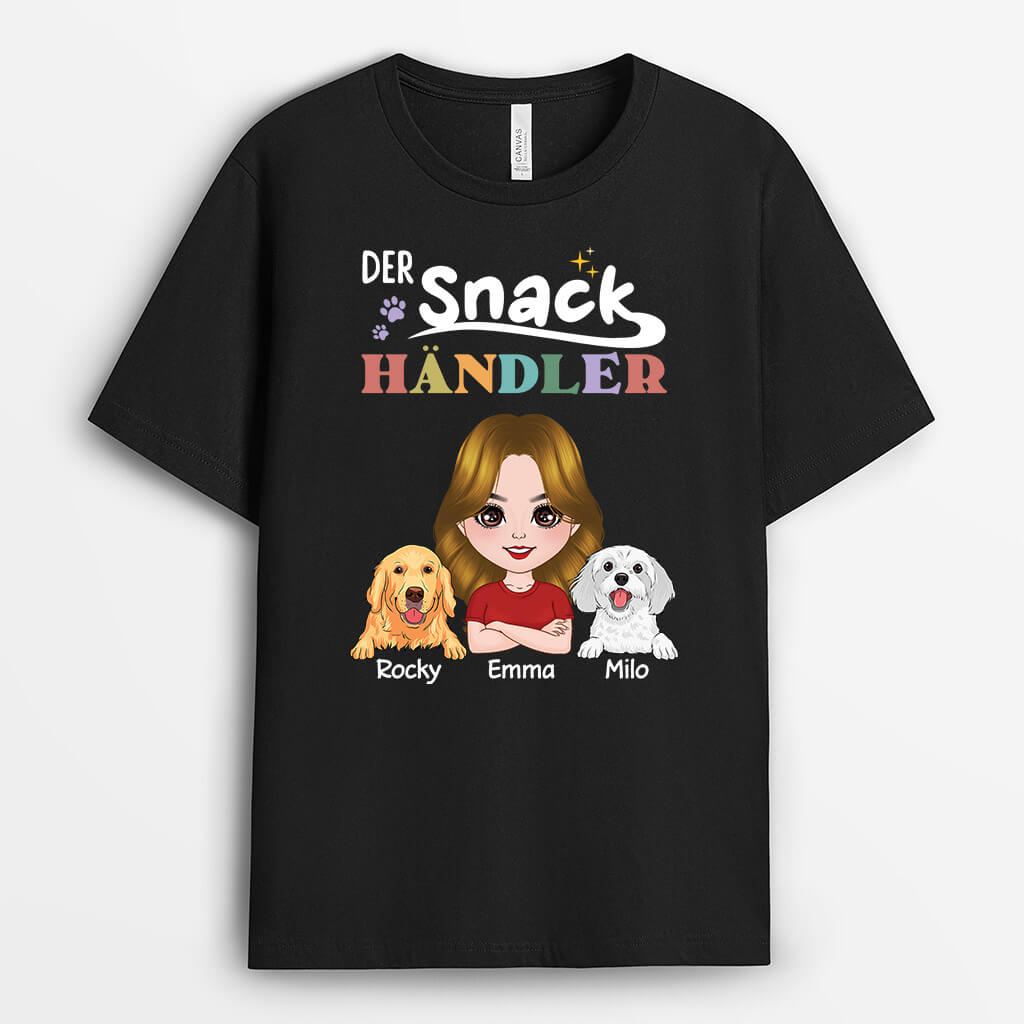 2010AGE1 personalisiertes der snackhandler t shirt