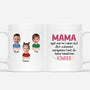 2039MGE1 personalisierte mama wenigstens hast du keine hasslichen kinder tasse