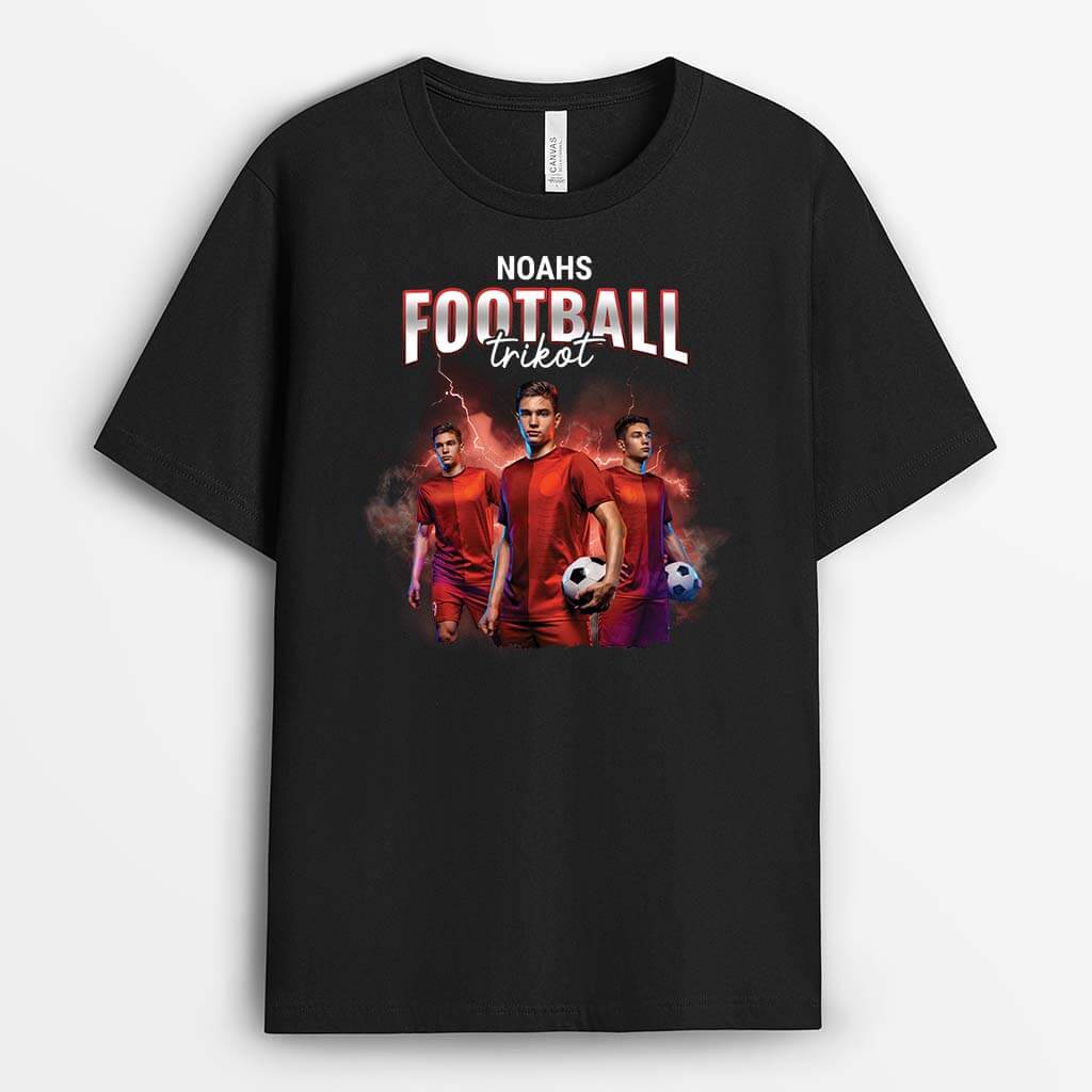 2070AGE1 personalisiertes fussball t shirt