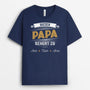 2081AGE1 personalisiertes dieser papa opa gehort zu t shirt