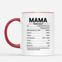 2094MGE2 personalisierte mama papa nahrwertangaben tasse