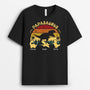 2119AGE1 personalisiertes papasaurus t shirt