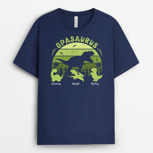2119AGE2 personalisiertes papasaurus t shirt