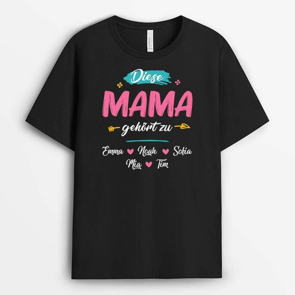 2130AGE1 personalisiertes diese mamas omas gehort zu t shirt