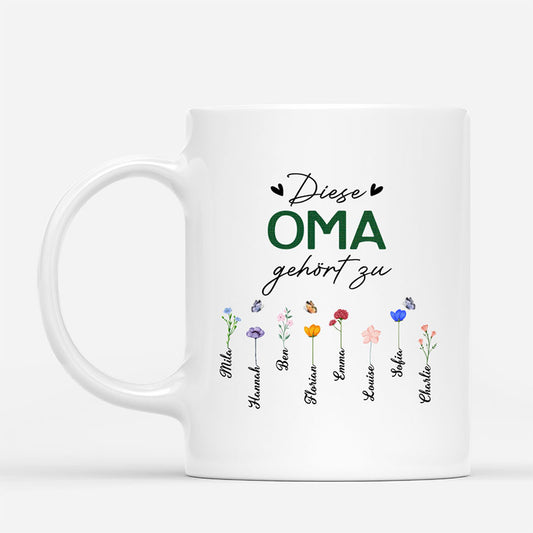 2132MGE1 diese oma geh_rt zu mama  oma tasse personalisiert garten 2132m8v7a