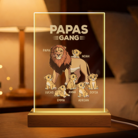 2137LGE1 papas gang personalisiertes geschenk  nachtlicht_ papaopa lowe 2137l6h5b