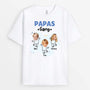 2139AGE1 personalisiertes papas opas bande t shirt