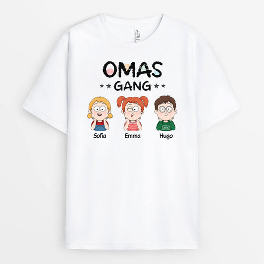 2140AGE1 personalisiertes mamas omas bande t shirt