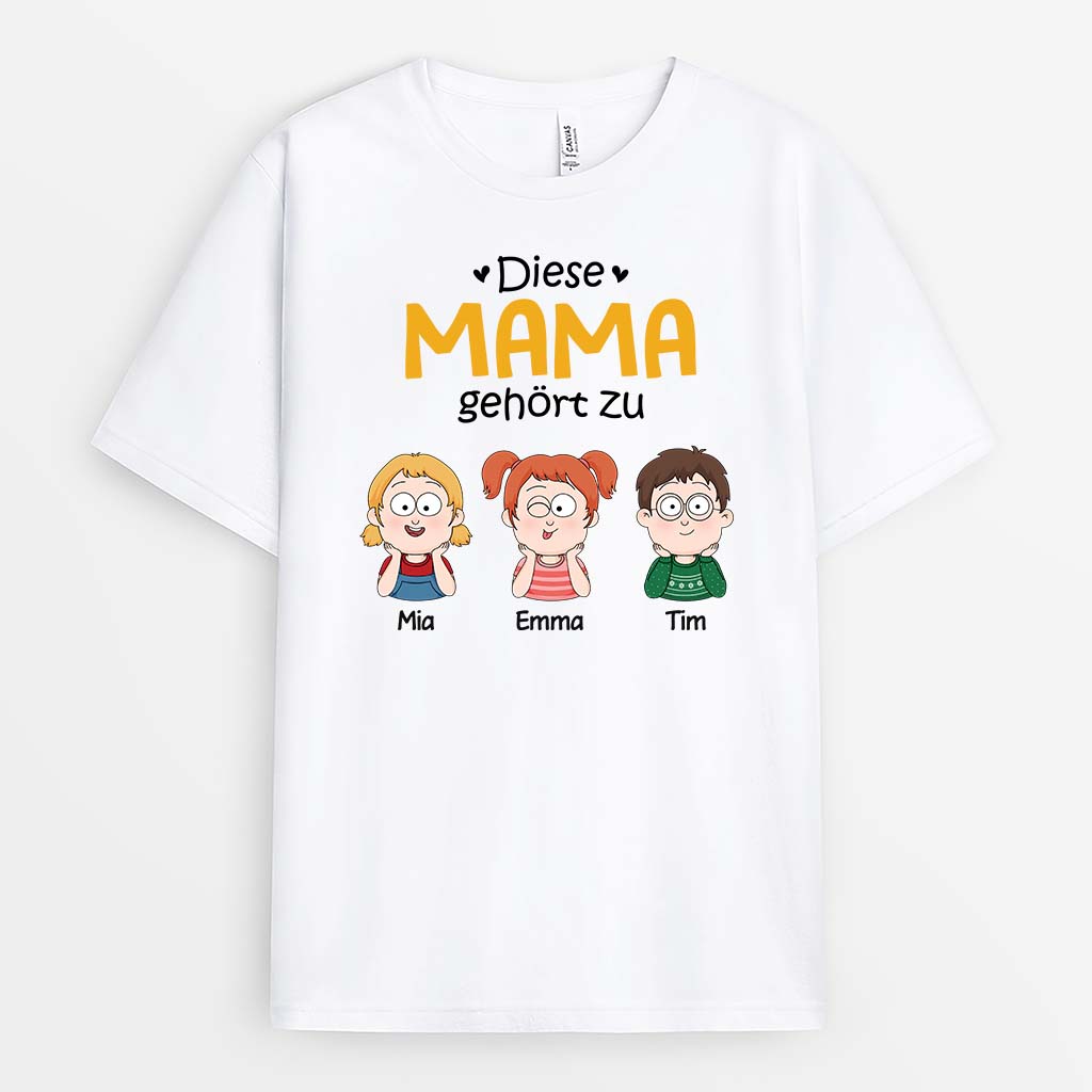 2141AGE1 personalisiertes diese mamas omas gehort zu t shirt