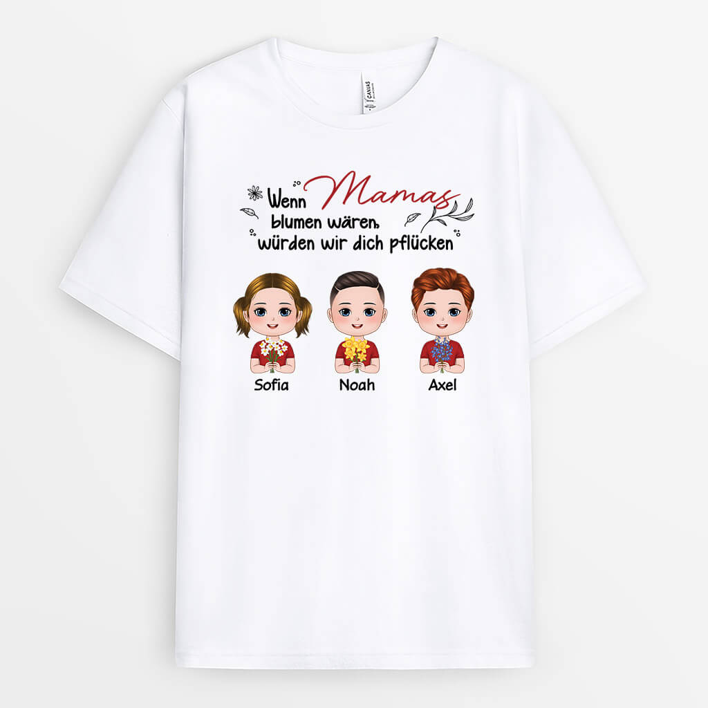 2144AGE1 personalisiertes wenn oma mama blumen waren wurden wir dich pflucken t shirt_3f0f2512 70e7 49f2 bdcd 18519c9a5fa9