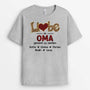 2164AGE2 personalisiertes liebe es mama oma genannt zu werden t shirt