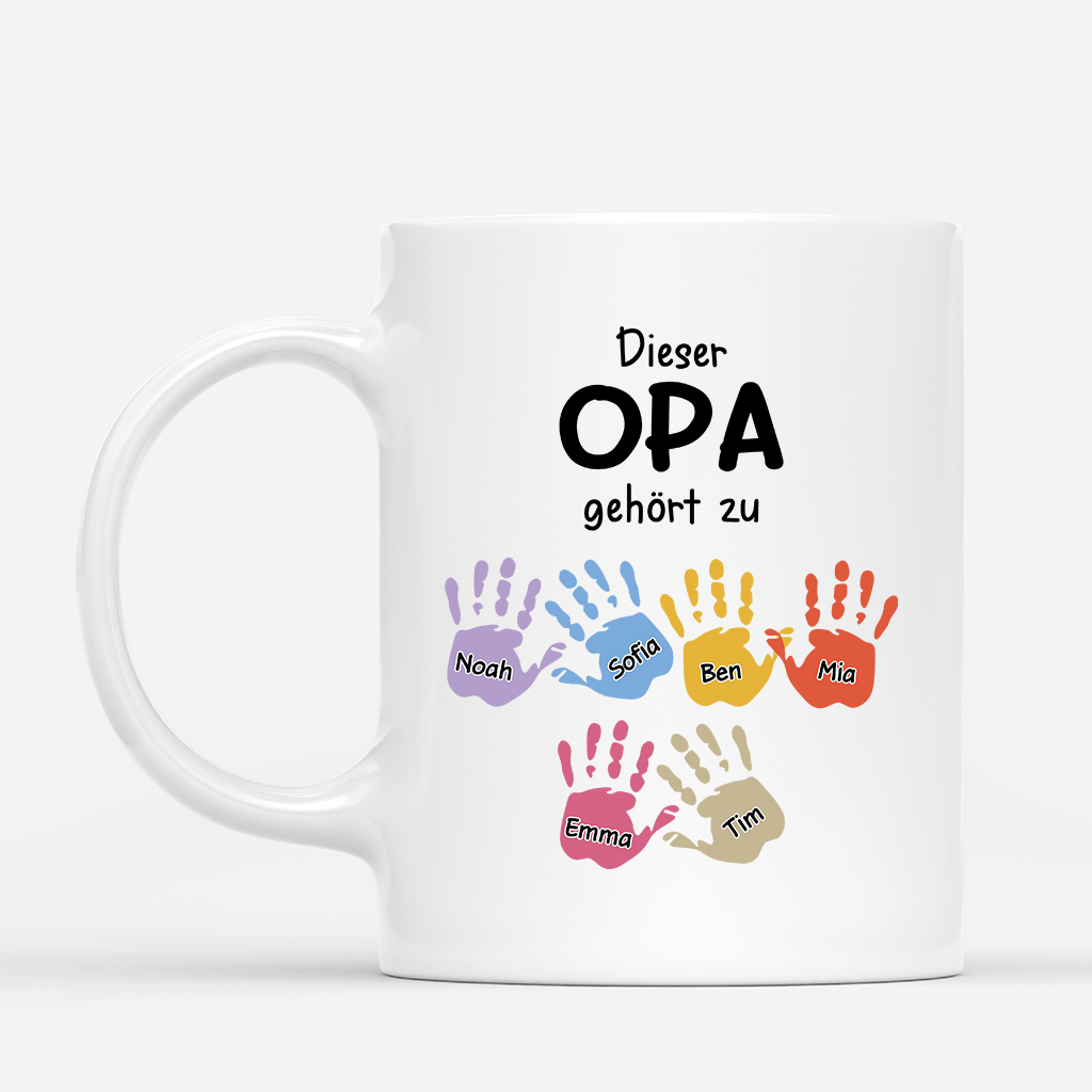 2169MGE1 dieser opa gehort zu handabdruck tasse opa personalisiert 2169M6H5B