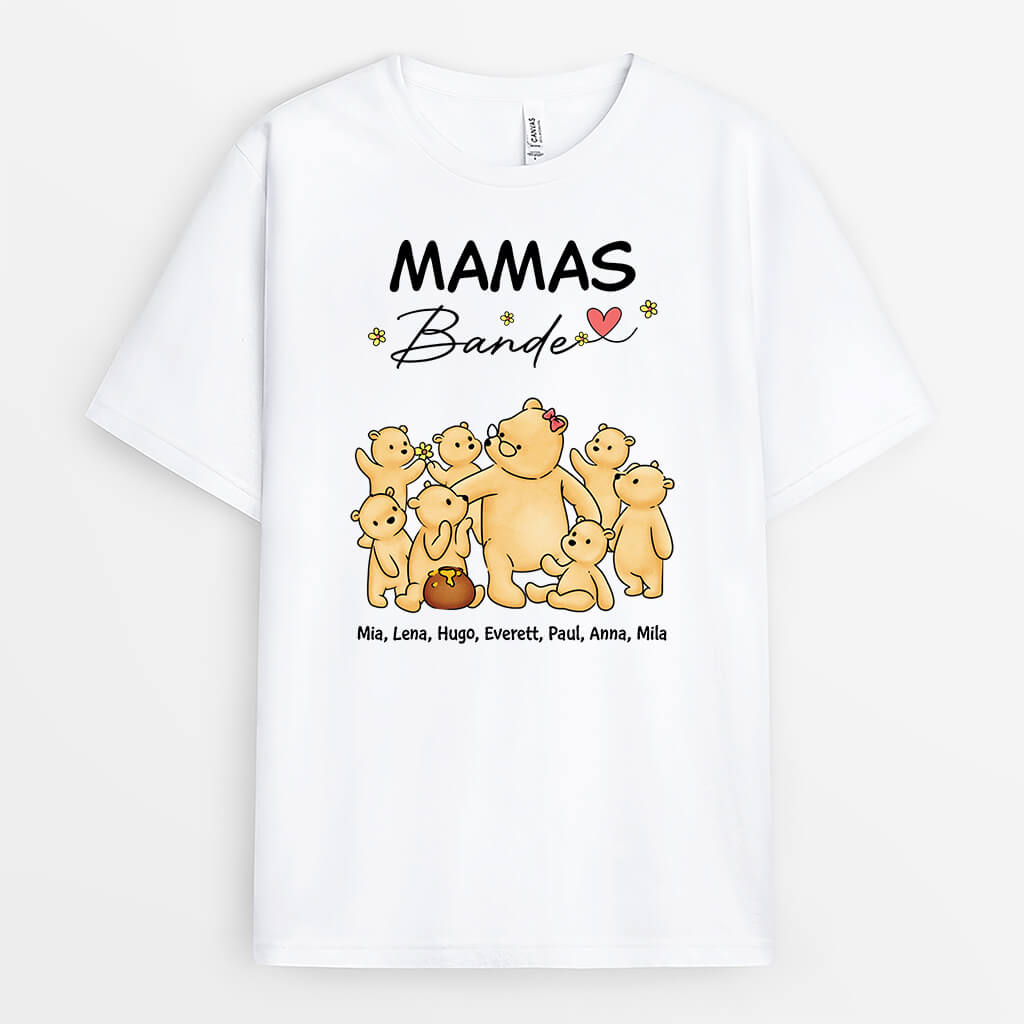 2172AGE1 personalisiertes mamas omas bande bar t shirt