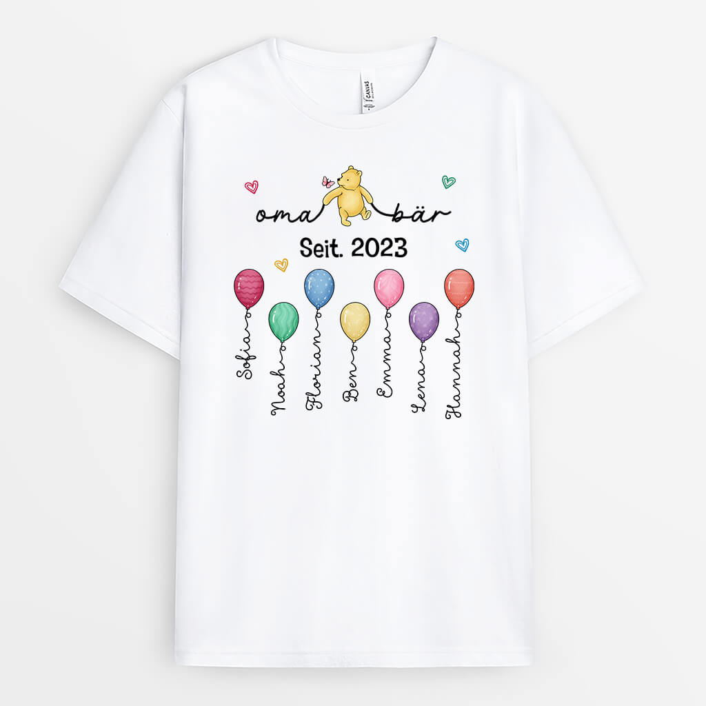 2181AGE1 personalisiertes mama bar t shirt