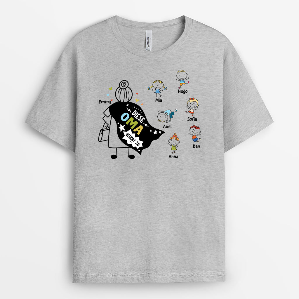 2191AGE2 personalisiertes dieser opa papa gehort zu t shirt 2191a5a8b