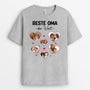 2203AGE2 personalisiertes beste mama der welt t shirt