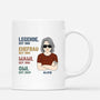 2207MGE1 personalisiertes die legende tasse