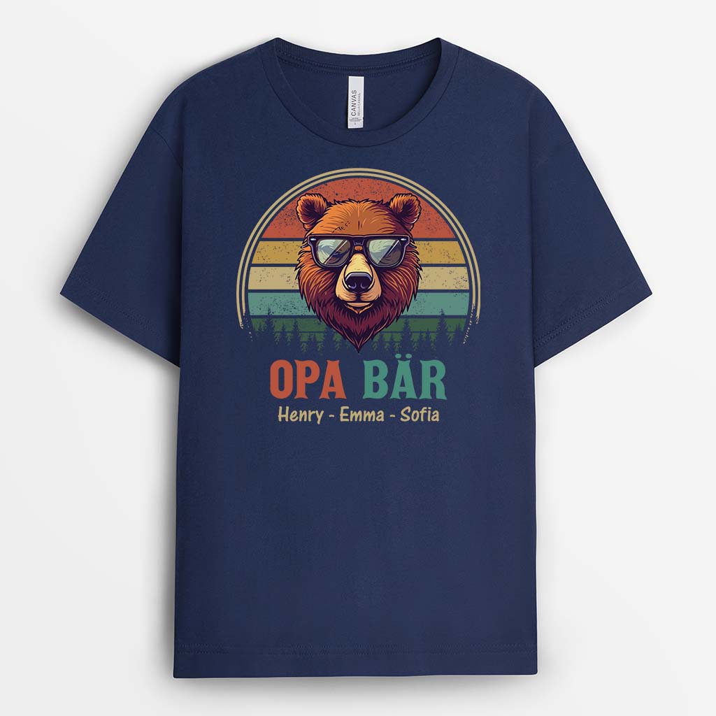 2212AGE2 personalisiertes opa bar t shirt