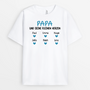 2225AGE1 personalisiertes papa seine kleinen herzen t shirt 2225a645b