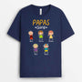 2231AGE2 personalisiertes papas opas bande t shirt