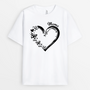 2240AGE1 personalisiertes mama kinder und das herz t shirt 2240a5c7a