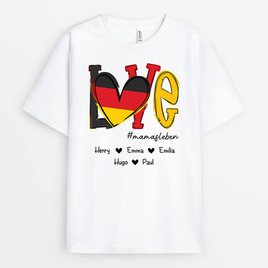 2254AGE2 personalisiertes liebe t shirt