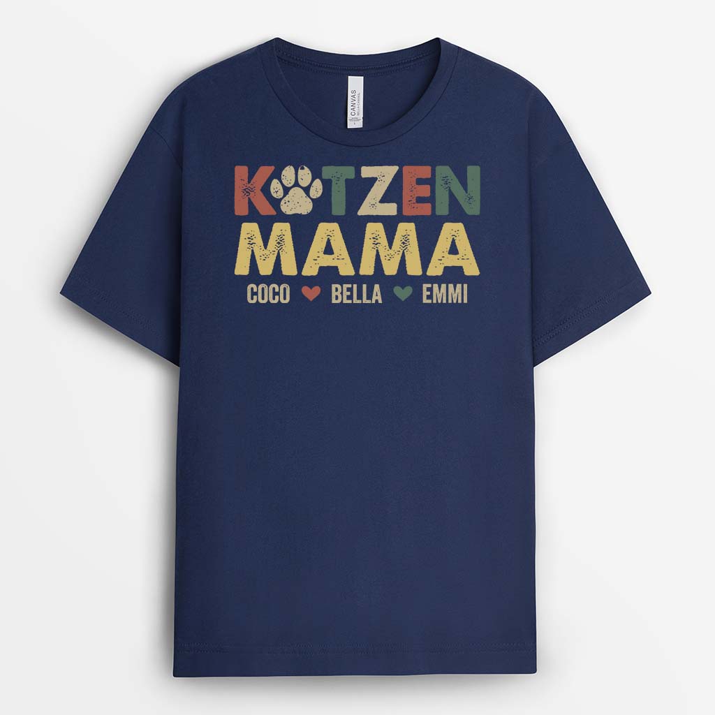 2271AGE2 personalisiertes hundemama hundepapa katzenmama katzenpapa t shirt