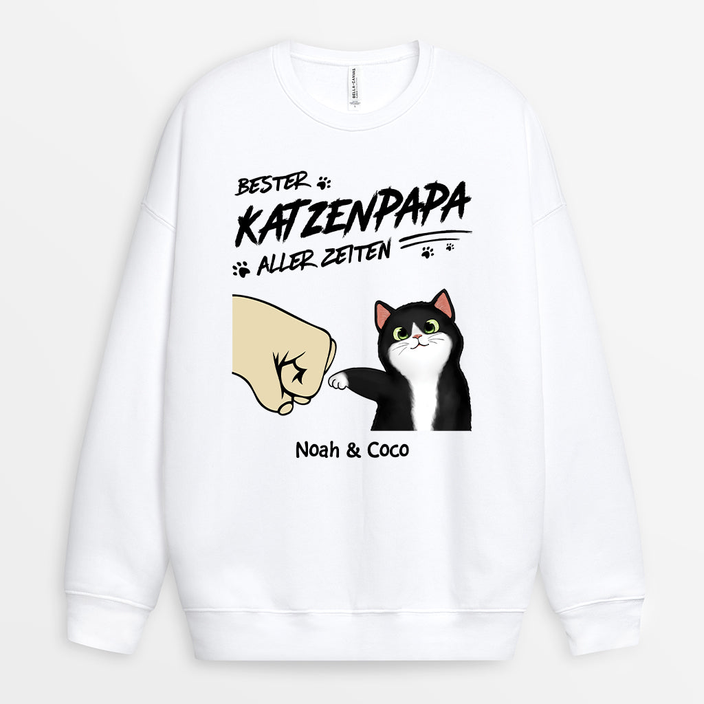 2279WGE1 beste katzenmama aller zeiten personalisierte sweatshirts katze 2279W5L5D