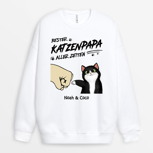 2279WGE1 beste katzenmama aller zeiten personalisierte sweatshirts katze 2279W5L5D