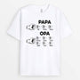 2290AGE1 personalisiertes papa und kinder faust t shirt