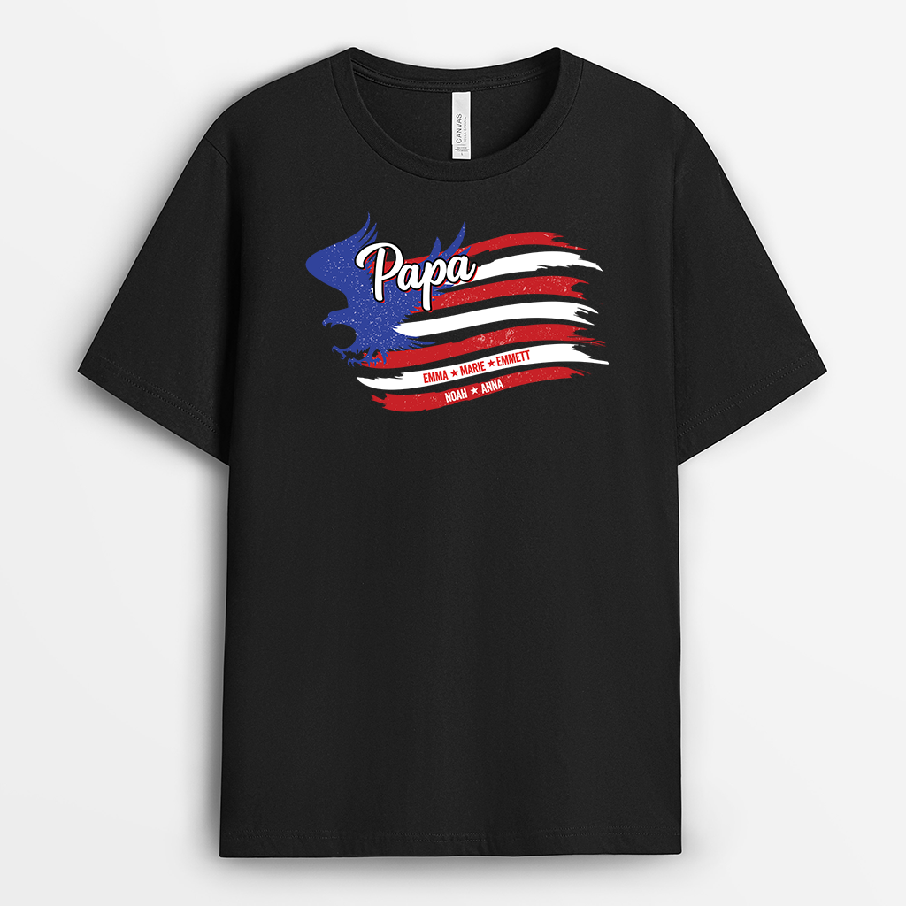 2310AGE4 personalisiertes papa adler t shirt 2310a9a7b
