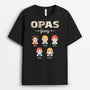 2317AGE1 personalisiertes papas opas bande t shirt