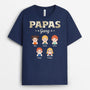 2317AGE2 personalisiertes papas opas bande t shirt