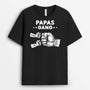 2368AGE1 personalisiertes papas bande faust t shirt