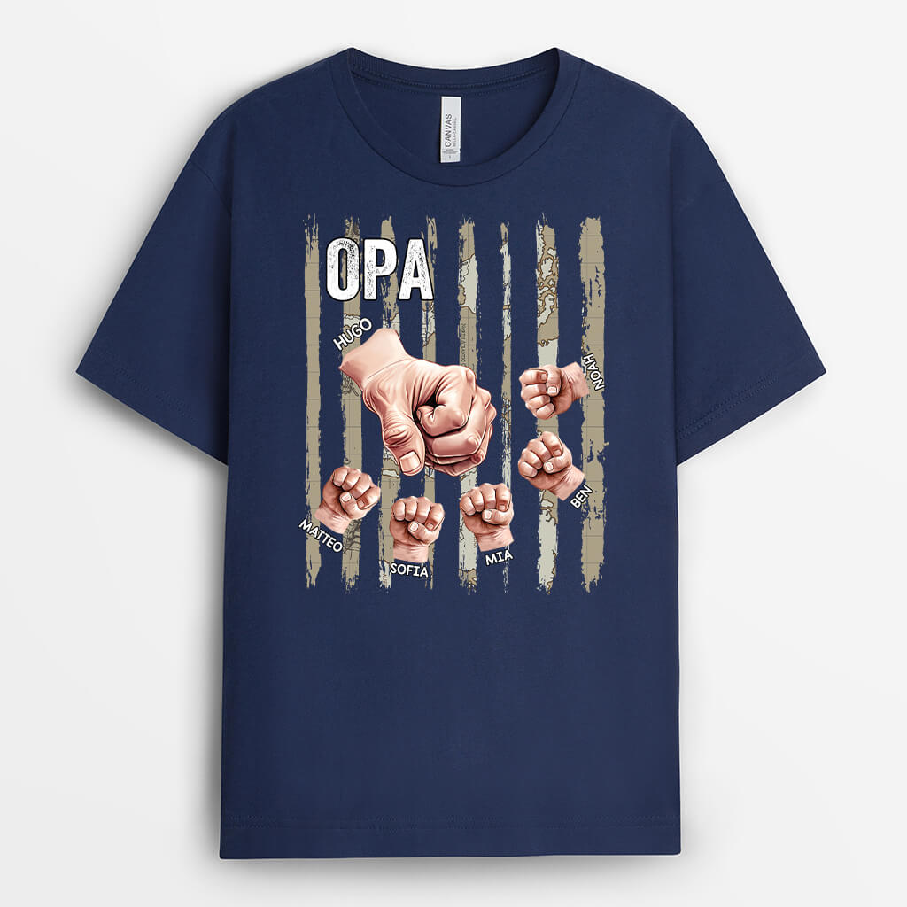 2404AGE1 personalisiertes papa opa faust t shirt