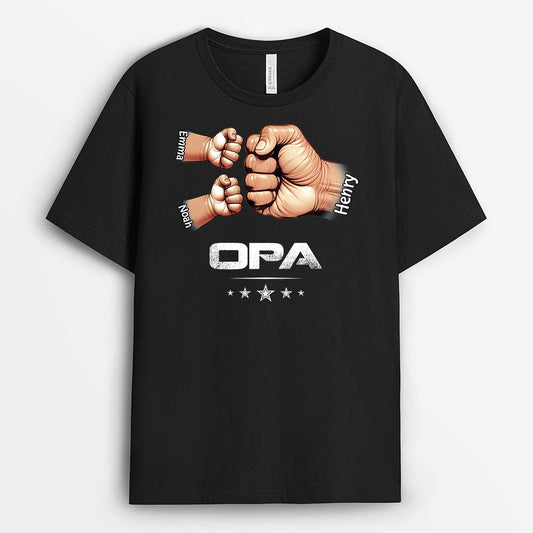 2407AGE1 personalisiertes papa opa faust t shirt