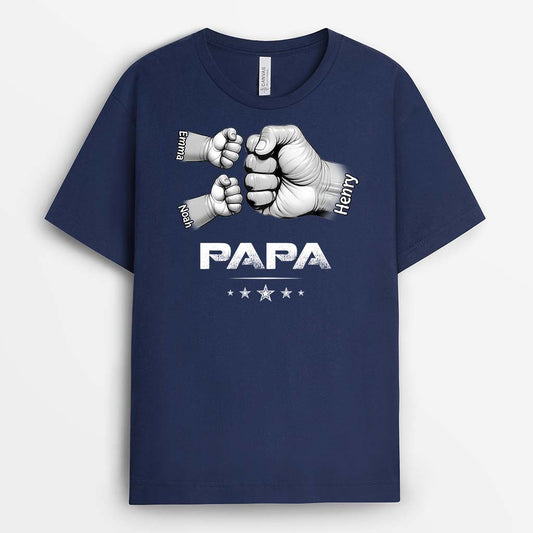 2407AGE2 personalisiertes papa opa faust t shirt