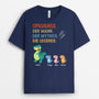 2440AGE2 personalisiertes papasaurus t shirt