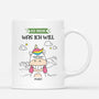 2521MGE1 personalisierte ich mache was ich will tasse