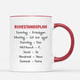 2524MGE3 personalisierte ruhestandsplan tasse