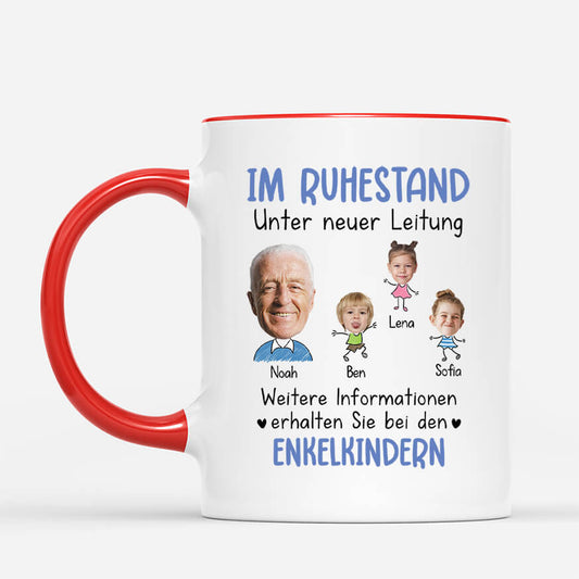 2525MGE2 personalisierte weitere informationen erhalten sie bei den enkelkindern oma tasse