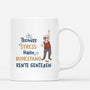 2560MGE1 personalisierte tschuss stress hallo ruhestand rente geniessen manner tasse