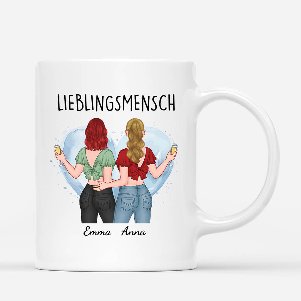 2571MGE1 personalisierte meine lieblingsmensch tasse