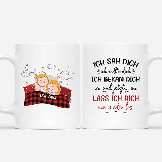 2575MGE1 personalisierte ich sah dich ich wollte dich ich bekam dich tasse