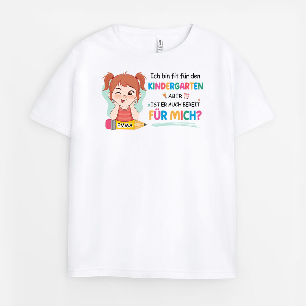 2621AGE1 personalisiertes ich bin fit fur den kindergarten kinder t shirt