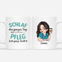 2640MGE1 schlaf den ganzen tag pfleg die ganze nacht  personalisierte tasse fur krankenschwester