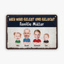 2647EGE1 hier wird gelebt und gelacht  personalisieretes turschild fur die familie