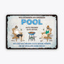 2678EGE1 willkommen an unserem pool  personalisiertes turschild fur paare