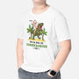 2689AGE2 nur ein junge der dinosaurier liebt  personalisietes t shirt fur junge